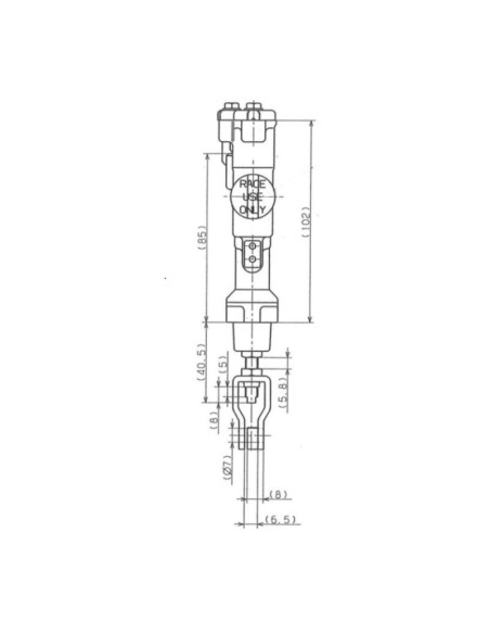 Maître-cylindre de frein arrière NISSIN