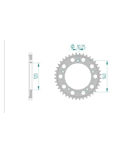Kit chaine DID  ALU SUZUKI GSX-R 1000...