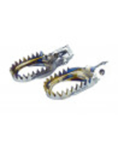 Repose-pieds SCAR anti-boue titane