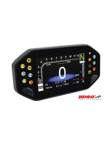KOSO Digital Multifunction Cockpit, RX-4, MT-07/09, XSR 700/900