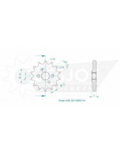 Pignon Esjot pour Rieju 125...