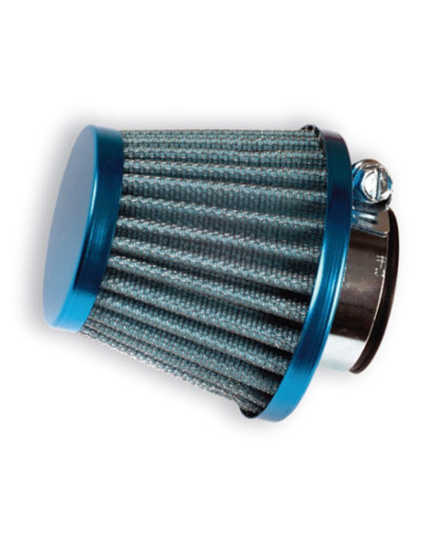 Filtre à air conique V PARTS papier Ø28mm fibre de carbone - L308