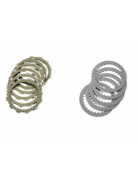 Kit disques garnis + lisses d'embrayage NEWFREN Standard