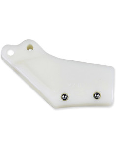 Guide chaîne UFO blanc translucide Yamaha