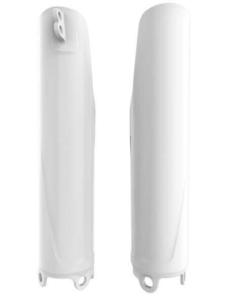 Protections de fourche POLISPORT couleur origine blanc