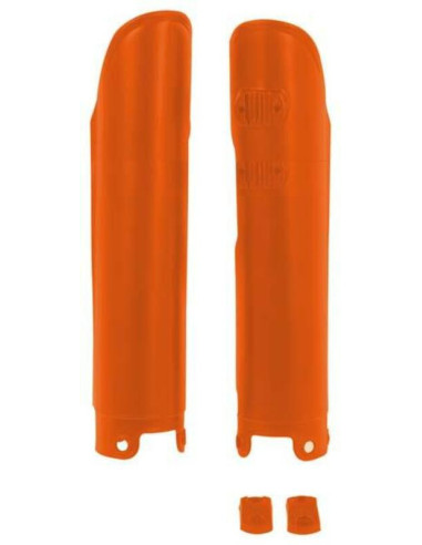 Protections de fourche RACETECH - orange