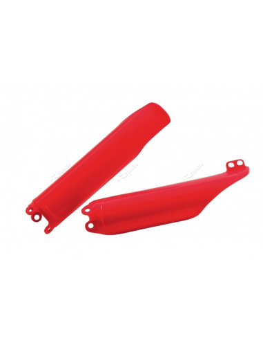 Protections de fourche RACETECH - rouge