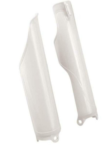 Protections de fourche RACETECH - blanc