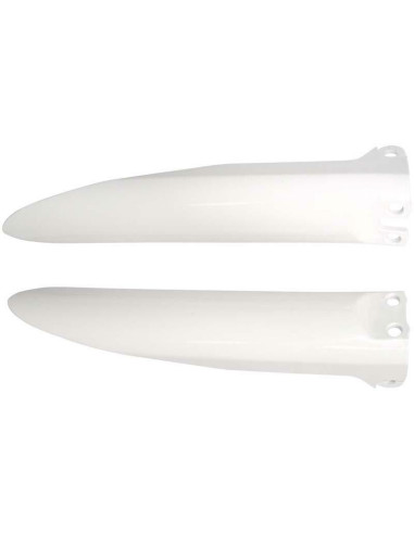 Protections de fourche RACETECH - blanc