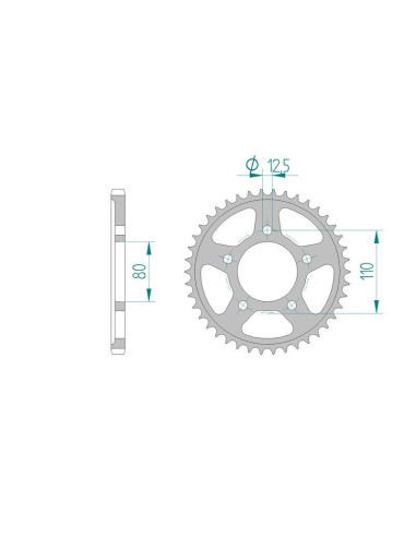 Kit chaine DID  ACIER TRIUMPH 800...