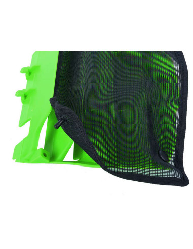 Filet cache radiateur POLISPORT noir Kawasaki KX450F