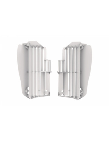 Cache radiateur POLISPORT blanc Yamaha YZ450F