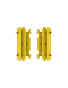 Cache radiateur POLISPORT jaune Suzuki