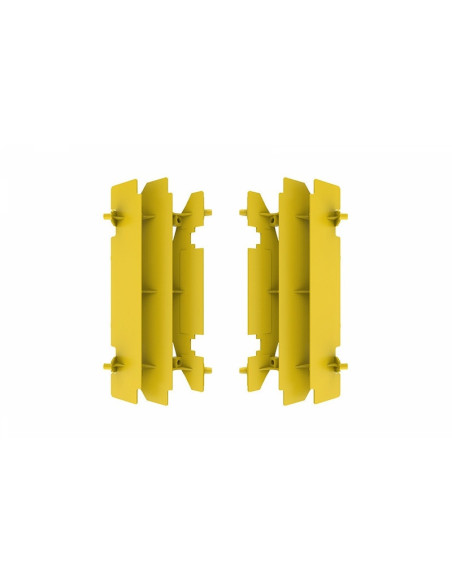 Cache radiateur POLISPORT jaune Suzuki