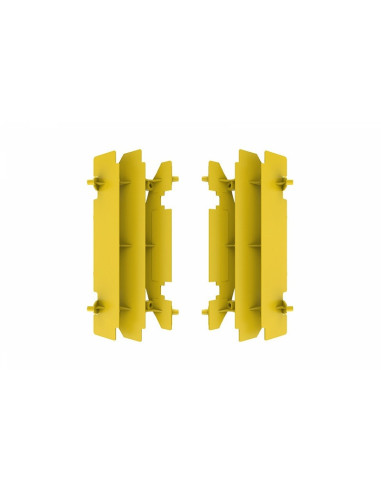Cache radiateur POLISPORT jaune Suzuki