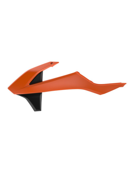 Ouïes de radiateur POLISPORT couleur origine 16 orange/noir KTM