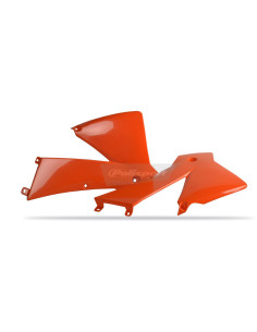 Ouïes de radiateur POLISPORT orange KTM 2