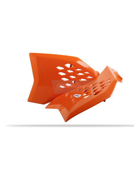 Ouïes de radiateur POLISPORT couleur origine 11-15 orange KTM SX65