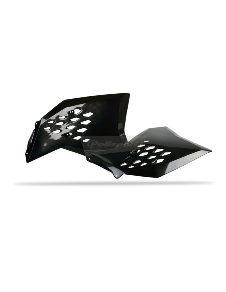 Ouïes de radiateur POLISPORT noir KTM