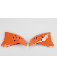 Ouïes de radiateur UFO orange KTM 2