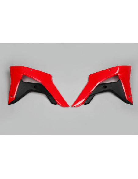 Ouïes de radiateur UFO couleur origine 2017 rouge/noir Honda CRF450RX