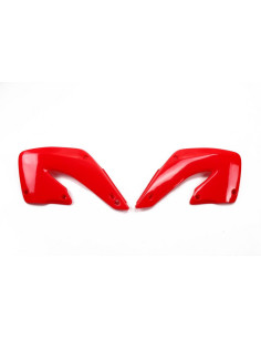 Ouïes de radiateur UFO rouge Honda CR125R/250R