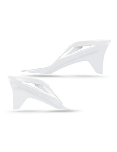 Ouïes de radiateur UFO blanc Gas Gas MC