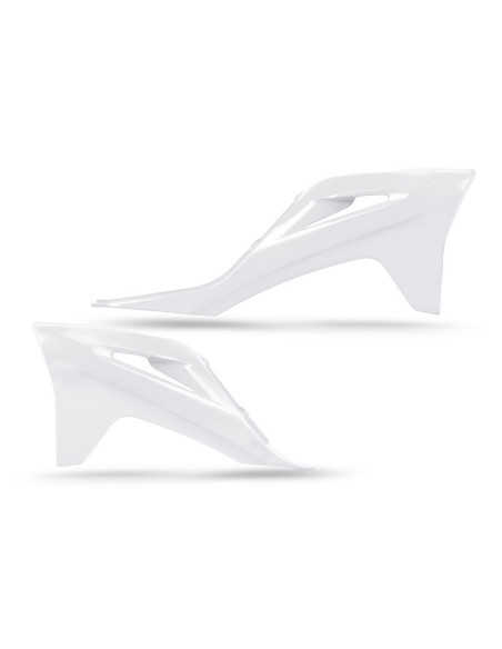 Ouïes de radiateur UFO blanc Gas Gas MC