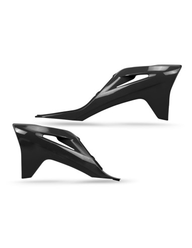 Ouïes de radiateur UFO noir Gas Gas MC