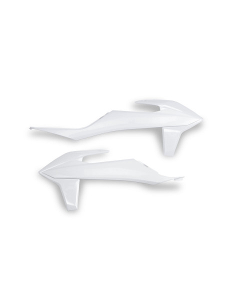 Ouies de radiateur UFO blanc KTM SX/SX-F