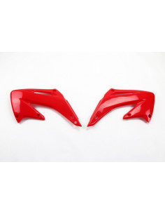 Ouïes de radiateur UFO rouge Honda CR125R/250R 2
