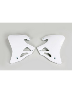 Ouïes de radiateur UFO blanc Honda 2