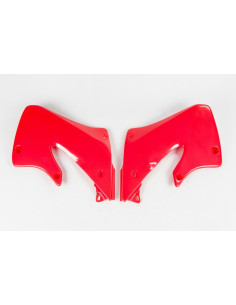 Ouïes de radiateur UFO rouge Honda CR125R/250R 2