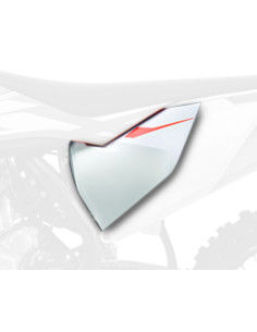 Caches boîte à air POLISPORT blanc KTM SX85 2