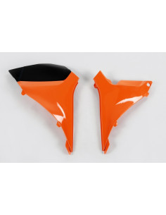 Caches boîte à air UFO orange KTM SX-F250/350/450/505 2