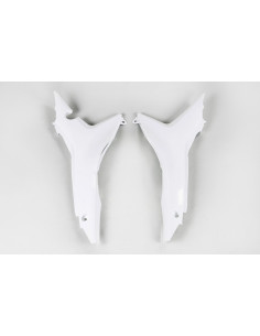 Caches boîte à air UFO blanc Honda CRF250R/450R 2