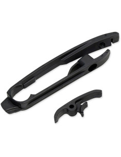 Kit patin de bras oscillant + patin de chaîne inférieur UFO noir KTM/Husqvarna 2