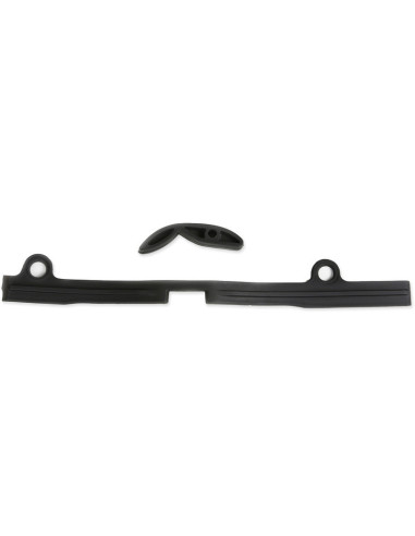 Kit patin de bras oscillant + patin de chaîne inférieur UFO noir KTM