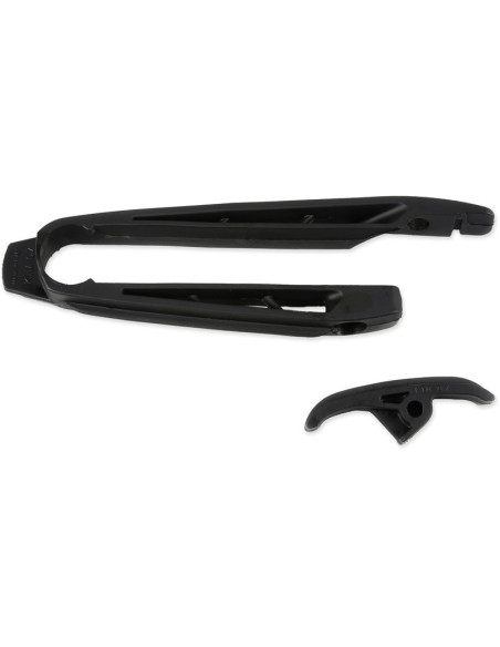 Kit patin de bras oscillant + patin de chaîne inférieur UFO noir KTM