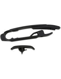 Kit patin de bras oscillant + patin de chaîne inférieur UFO noir KTM 2