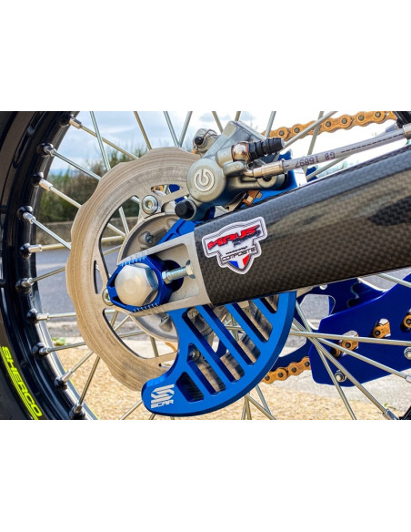 Protège-disque SCAR arrière bleu