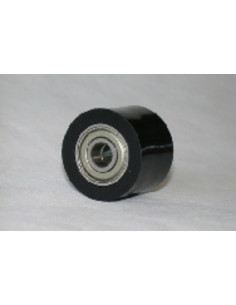 Roulette de chaîne BIHR noir Ø32mm 2