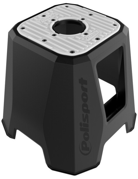 Lève-moto POLISPORT 420mm noir/caoutchouc gris