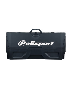 Tapis récupérateur pliable POLISPORT Bike Mat noir