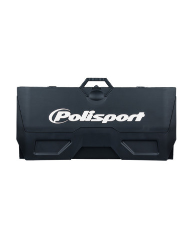 Tapis récupérateur pliable POLISPORT Bike Mat noir