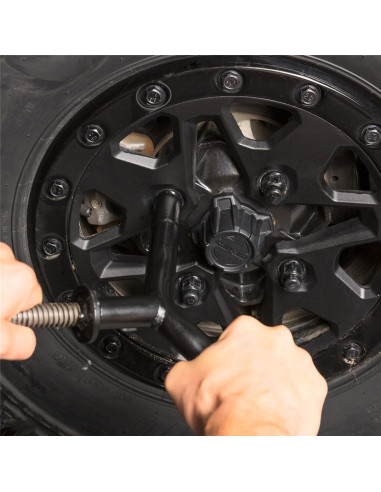 Support de roue de secours KIMPEX universel noir