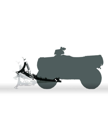 Kit lame à neige KIMPEX CLICKnGo 2 - 152cm universel (sauf Can Am et Polaris)