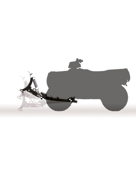 Kit lame à neige KIMPEX CLICKnGo 2 - 137cm universel (sauf Can Am & Polaris