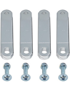 Kit fixation de bumper CROSS-PRO aluminium - Yamaha YFM350X Warrior