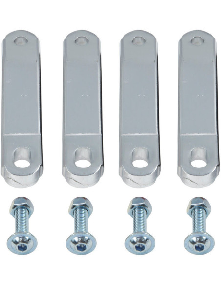 Kit fixation de bumper CROSS-PRO aluminium - Yamaha YFM350X Warrior